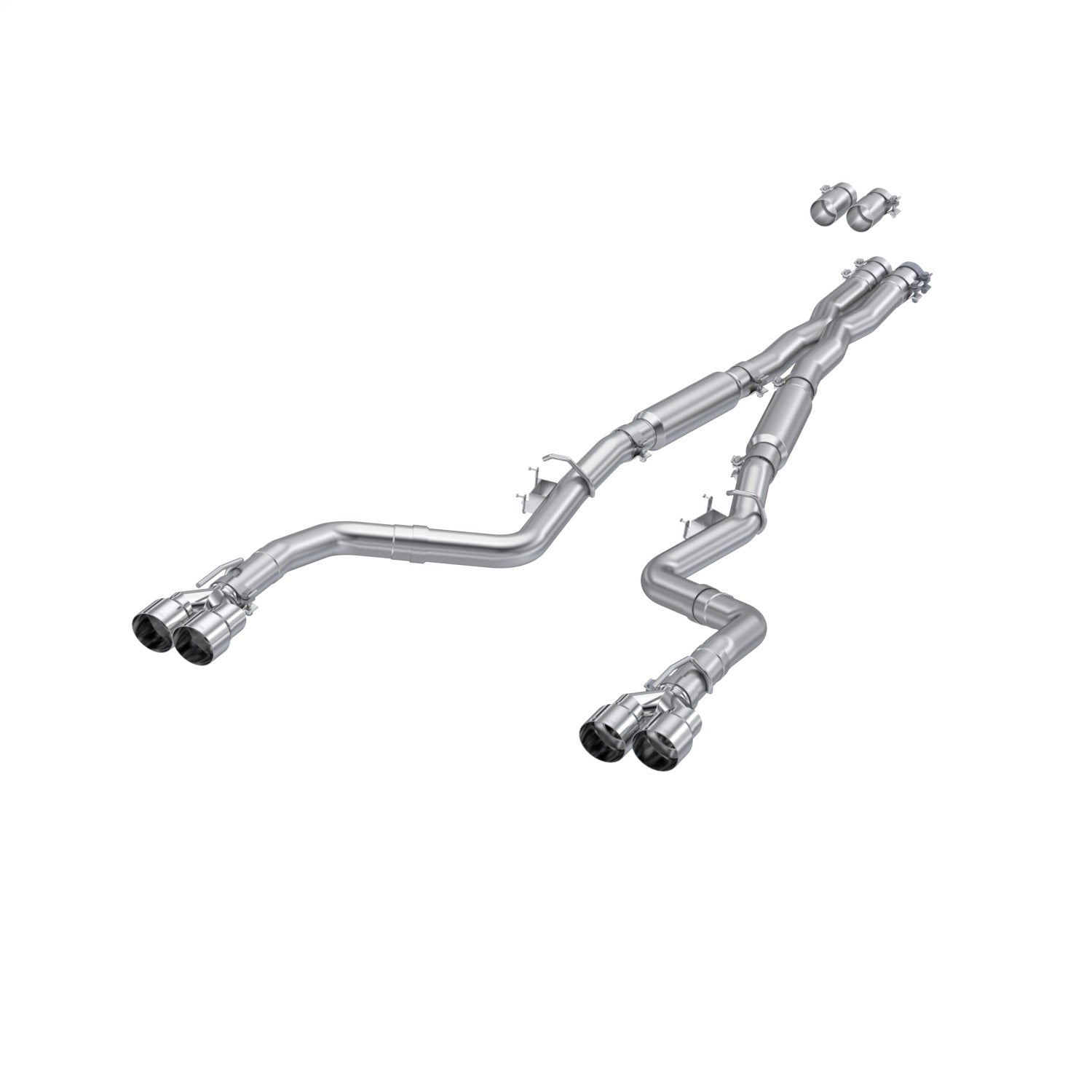MBRP Exhaust S7113AL Armor Lite Cat Back Exhaust System MBRP Exhaust S7113AL