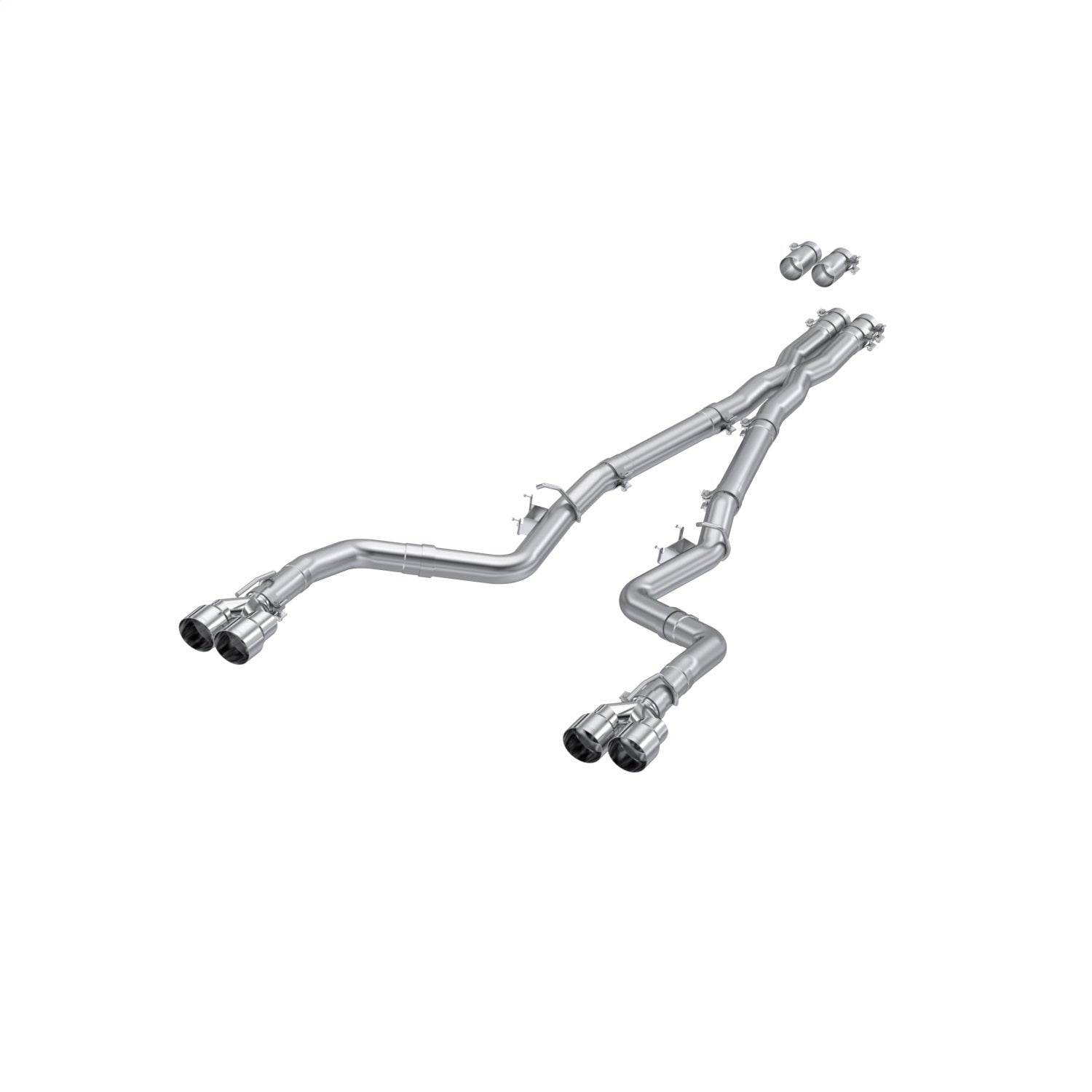 MBRP Exhaust S7114AL Armor Lite Cat Back Exhaust System MBRP Exhaust S7114AL