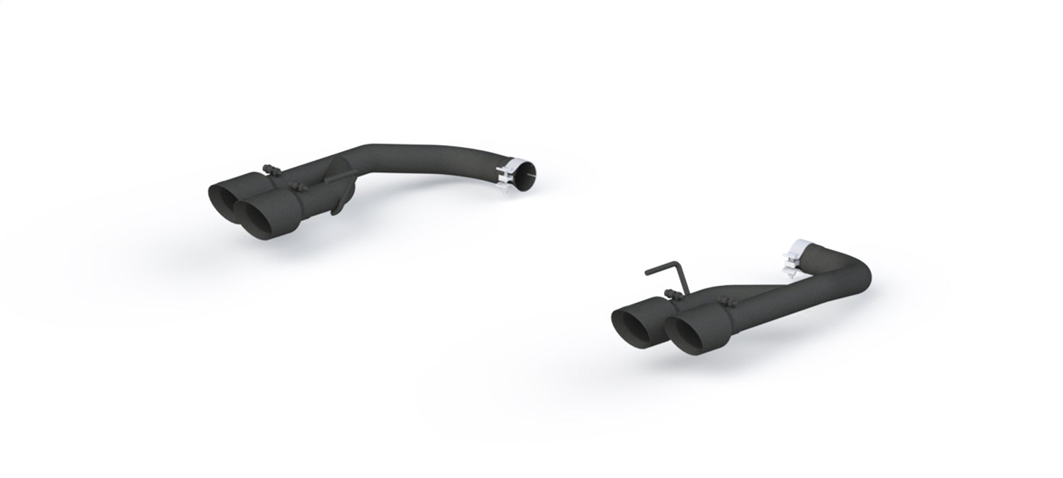 MBRP Exhaust S7211BLK Armor BLK Axle Back Exhaust System MBRP Exhaust S7211BLK