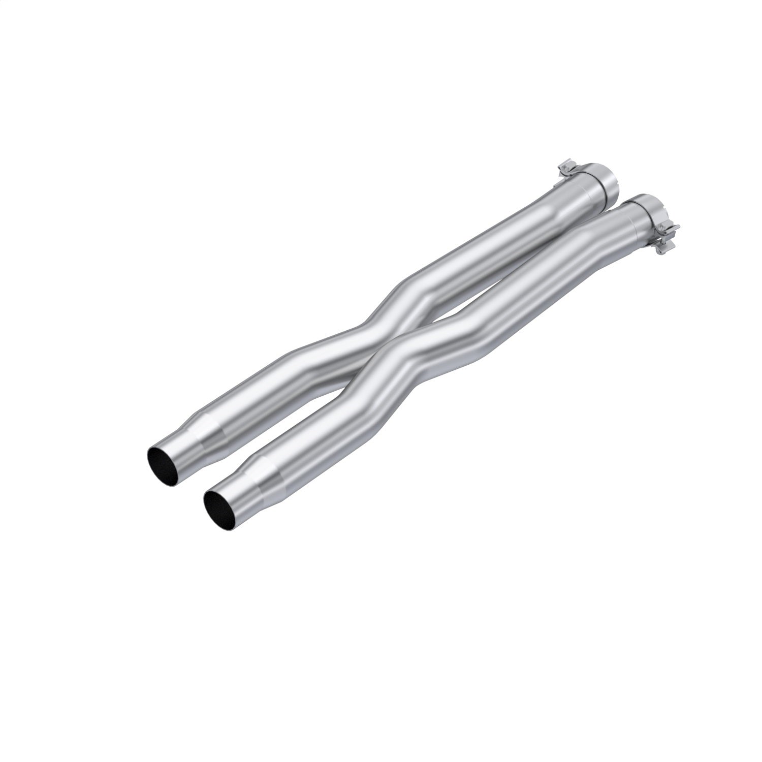 MBRP Exhaust S7215409 Armor Plus Resonator Delete X Pipe; 3 in.; T409 Stainless Steel; MBRP Exhaust S7215409