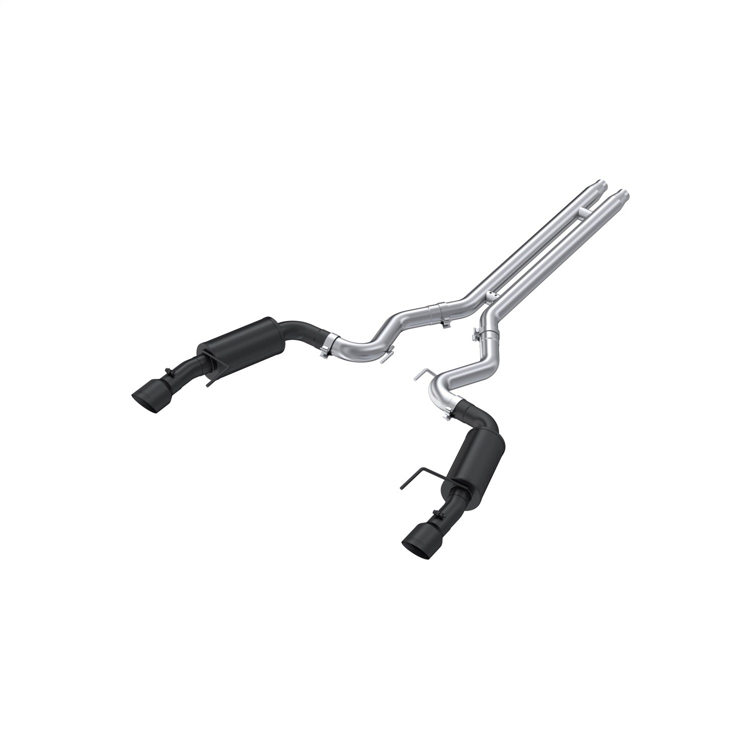 MBRP Exhaust S7239BLK Armor BLK Cat Back Exhaust System MBRP Exhaust S7239BLK