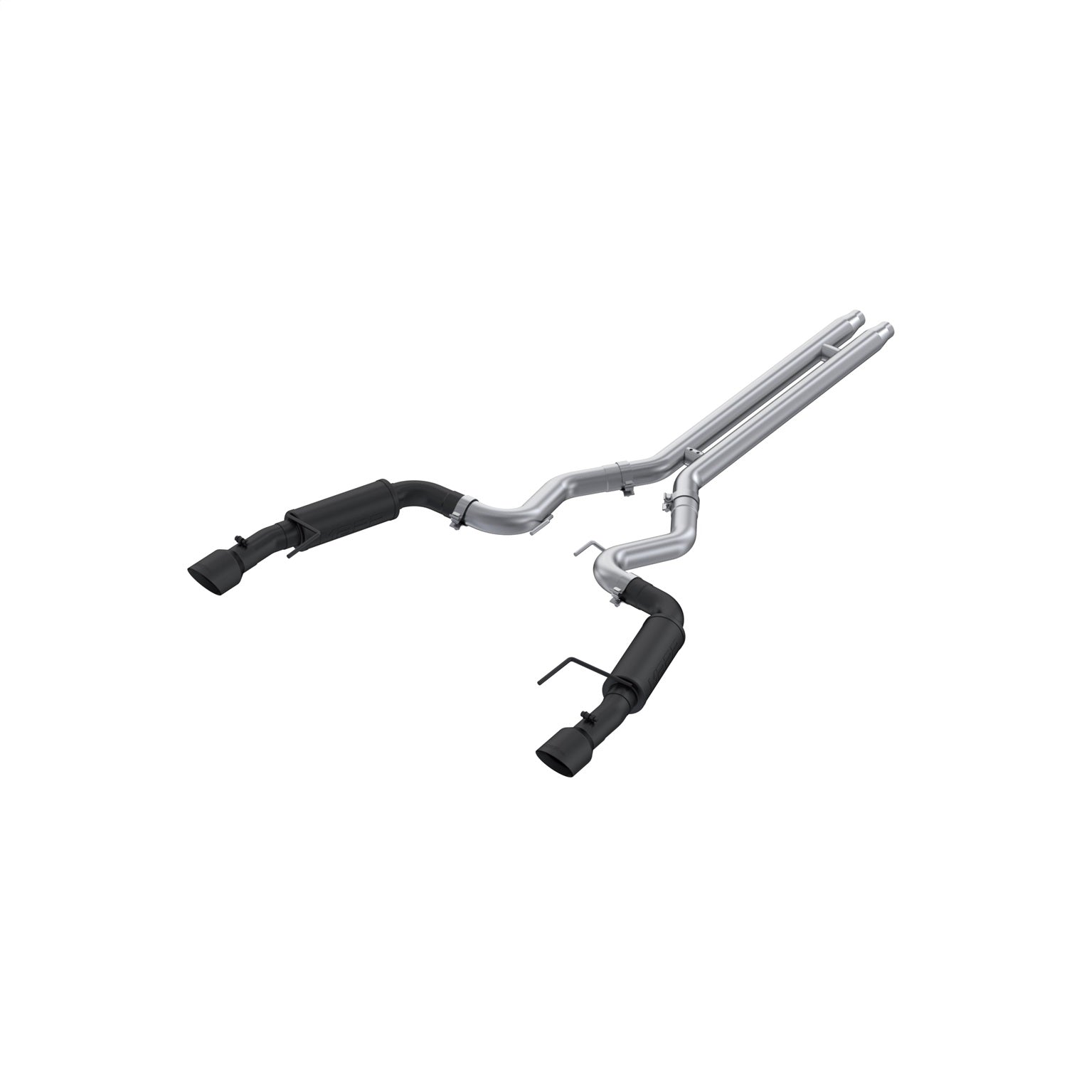 MBRP Exhaust S7253BLK Armor BLK Cat Back Exhaust System MBRP Exhaust S7253BLK