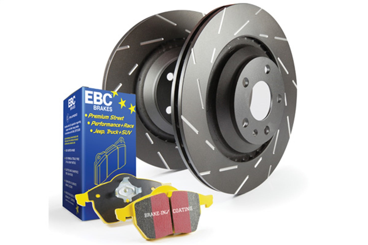 EBC Brakes S9KR1263 S9 Kits Yellowstuff and USR Rotors EBC Brakes S9KR1263