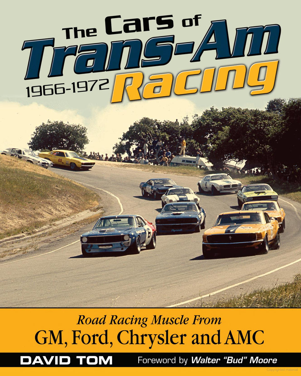 SA Design Books CT562 66-72 Trans-Am Racing SA Design Books CT562