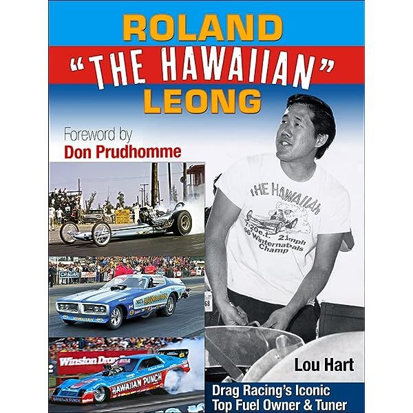 SA Design Books CT695 Roland Leong Hawaiian Drag Racing Iconic SA Design Books CT695
