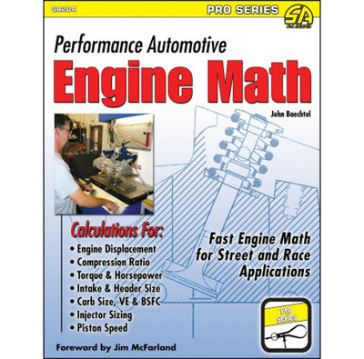 SA Design Books SA204 Performance Automotive Engine Math SA Design Books SA204