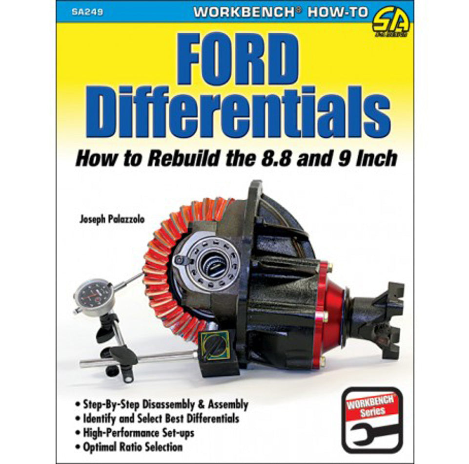 SA Design Books SA249 Ford Differentials How to Rebuild 8.8 & 9 Inch SA Design Books SA249