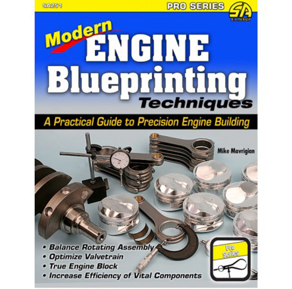 SA Design Books SA251 Modern Engine Blueprinti ng Techniques SA Design Books SA251