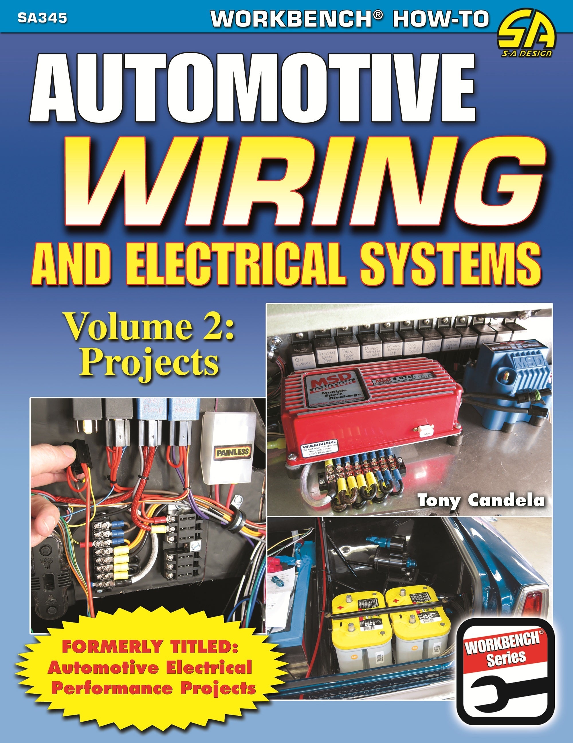 SA Design Books SA345 Automotive Wiring and Electrical Systems Vol 2 SA Design Books SA345