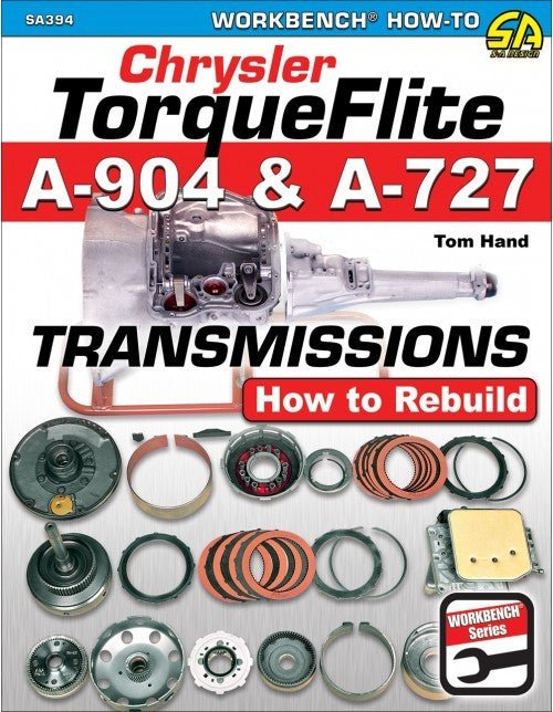 SA Design Books SA394 Chrysler Torqueflite A90 4 and A727 Transmissions SA Design Books SA394