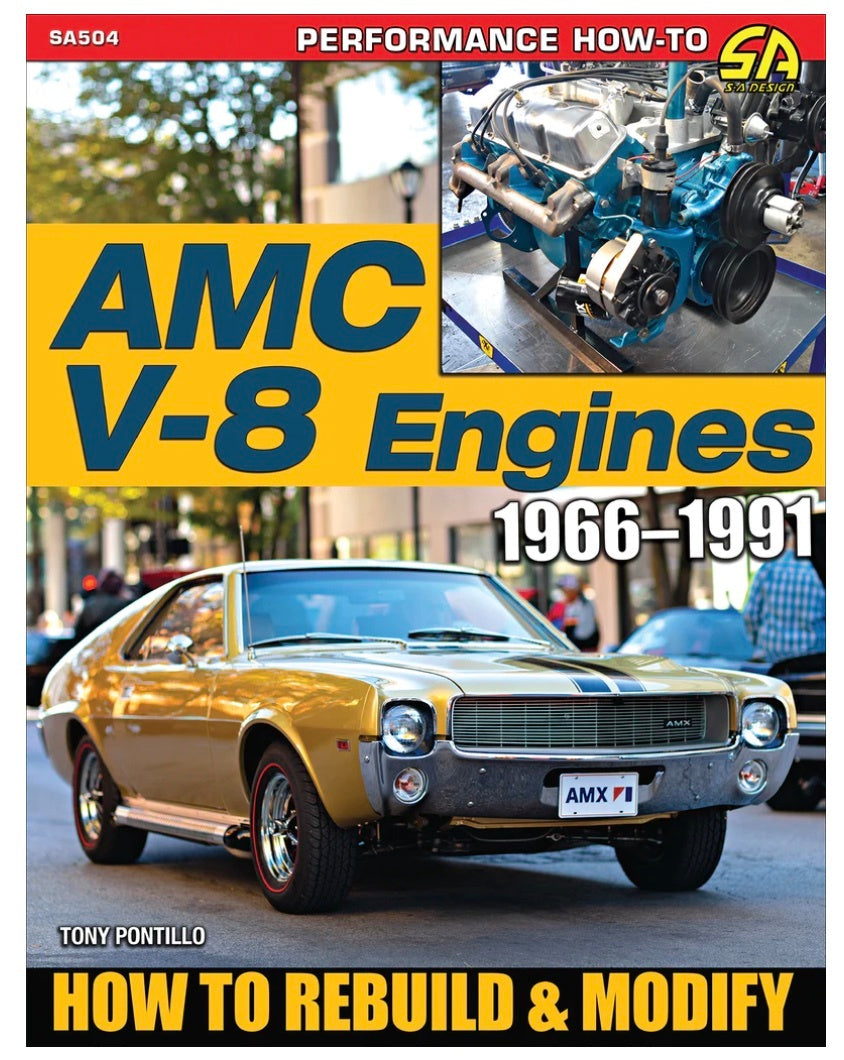 SA Design Books SA504 AMC Engine V8 1966-91 SA Design Books SA504