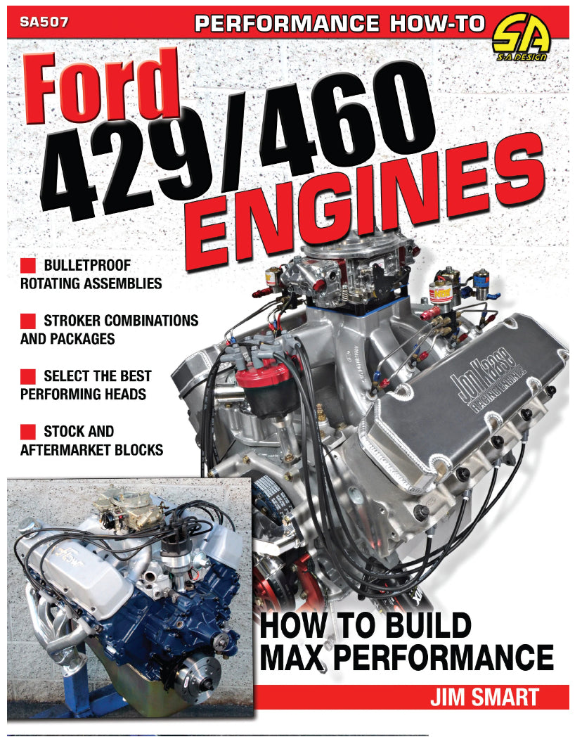SA Design Books SA507 How To Build Max Perform ance Ford 429/460 Engine SA Design Books SA507