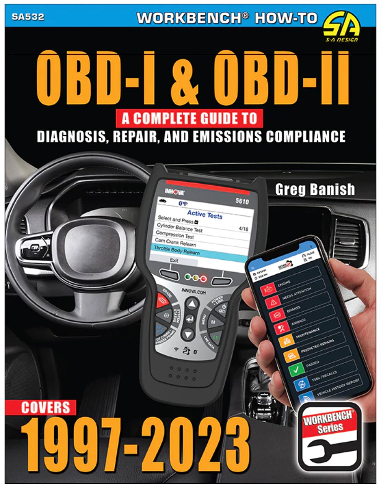 SA Design Books SA532 OBD-I / OBD-II Diagnosis /Repair and Emissions SA Design Books SA532