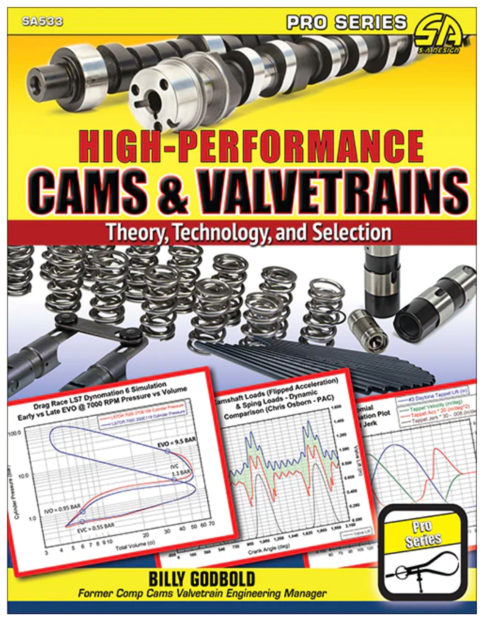 SA Design Books SA533 High Performance Cams and Valvetrain SA Design Books SA533