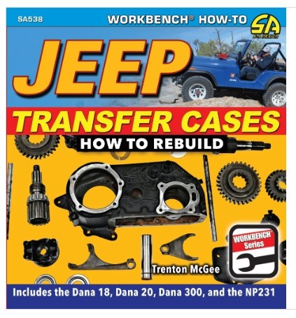 SA Design Books SA538 Jeep Transfer Cases to Rebuild SA Design Books SA538