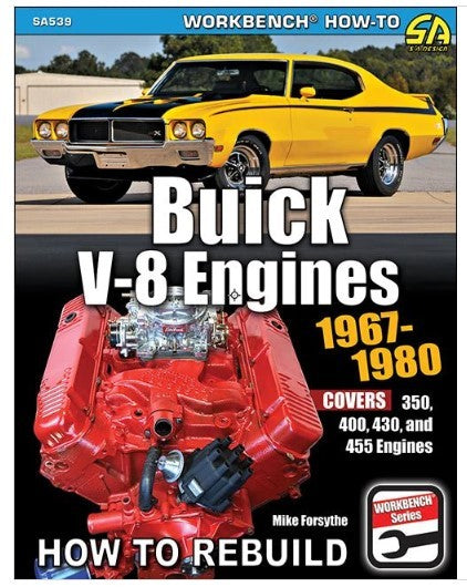 SA Design Books SA539 67-80 Buick Engines How To Rebuild SA Design Books SA539