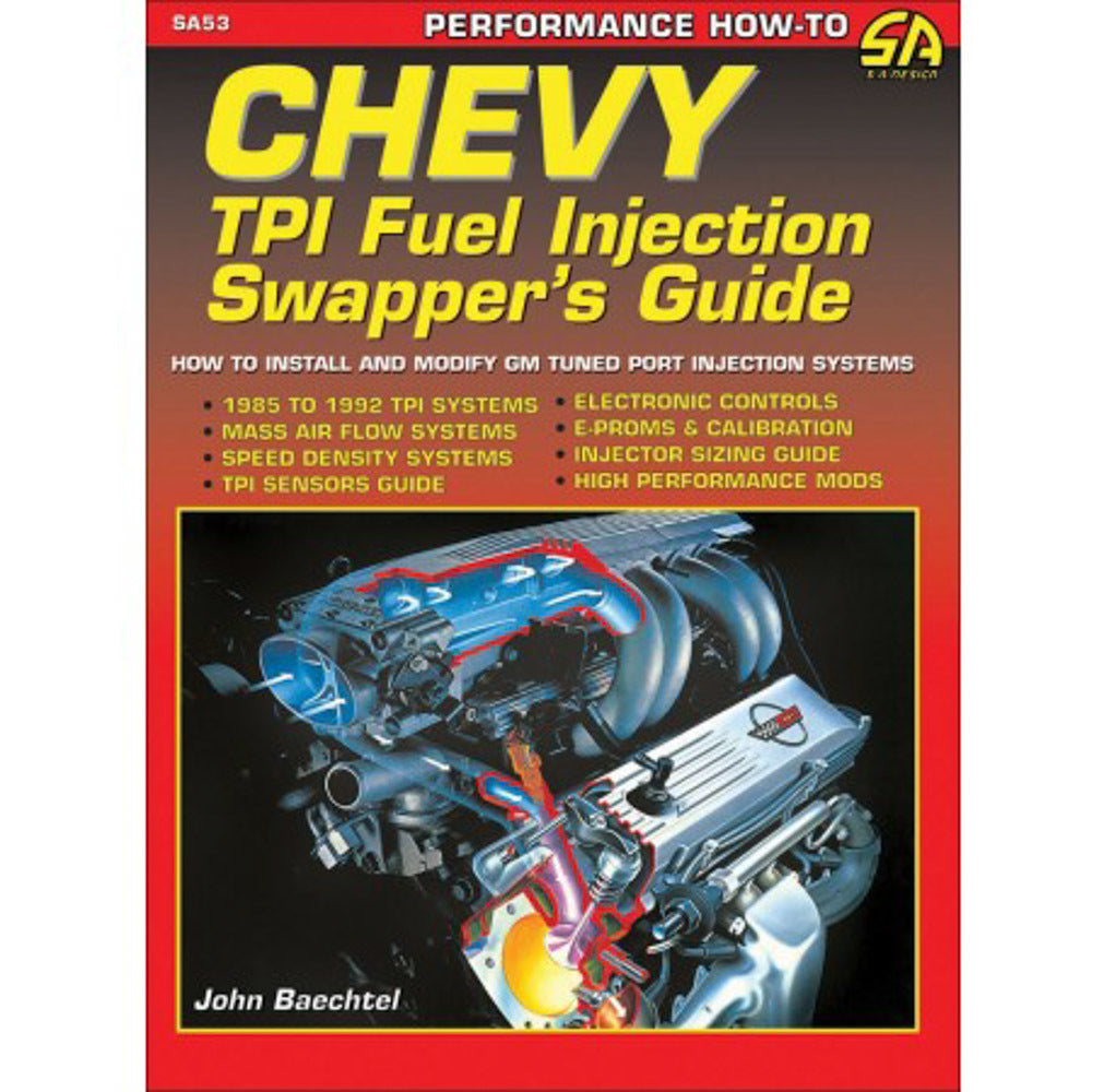 SA Design Books SA53P Chevy TPI Fuel Injection Swappers Guide SA Design Books SA53P
