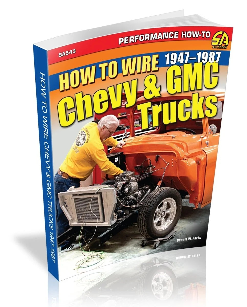SA Design Books SA543 47-87 Chevy Truck How To Wire SA Design Books SA543