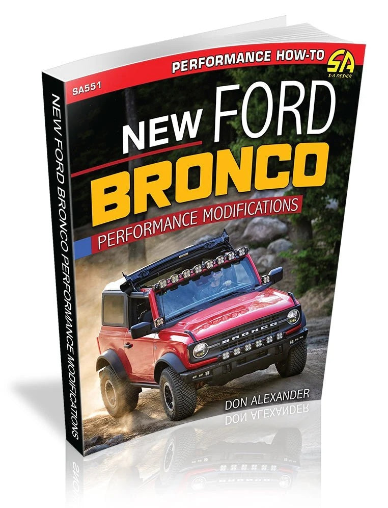 SA Design Books SA551 Ford Bronco Performance Modifications SA Design Books SA551