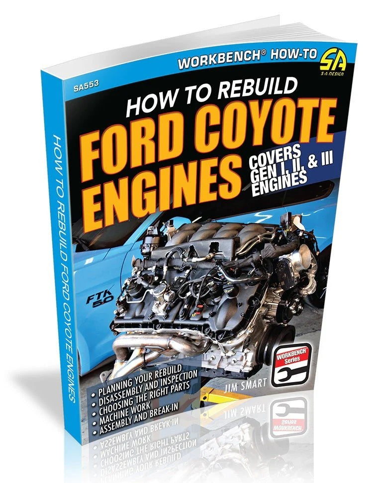 SA Design Books SA553 How To Rebuild Ford Coyote Engines SA Design Books SA553