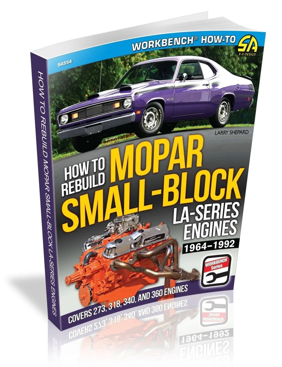 SA Design Books SA554 Mopar Small Block LA Engines 64-92 SA Design Books SA554