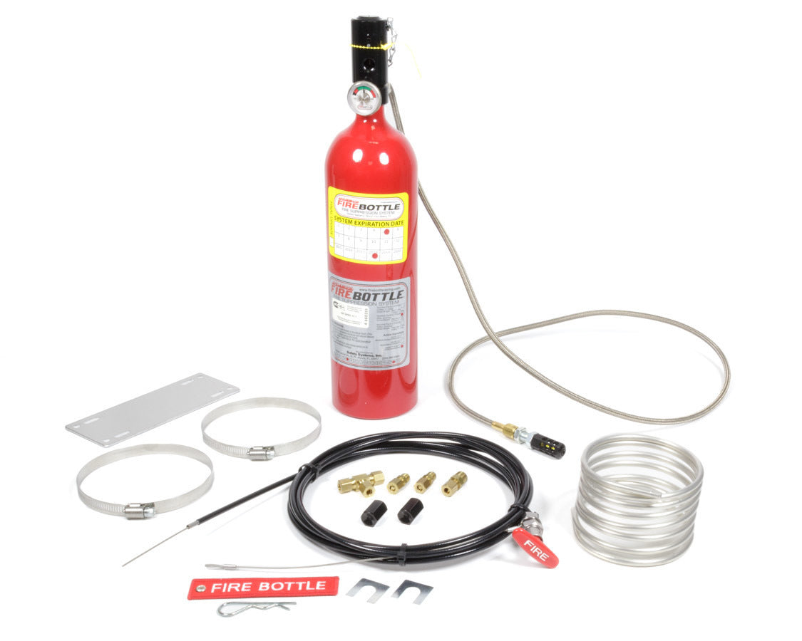 Fire Bottle PAMRC-500-N Fire Suppression System 5lb Automatic & Manual Fire Bottle PAMRC-500-N