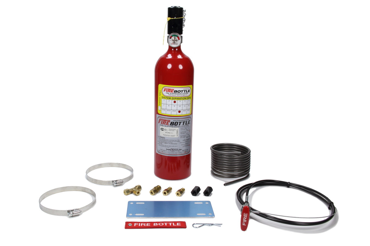 Fire Bottle PRC-510-N Fire Suppression System 5lb Manual Pull w/Sl Tub Fire Bottle PRC-510-N