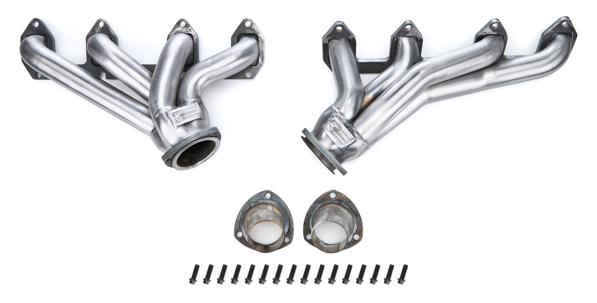 Sanderson Headers FF391-P Headers Ford 332-428 Engines Block Huggers Sanderson Headers FF391-P