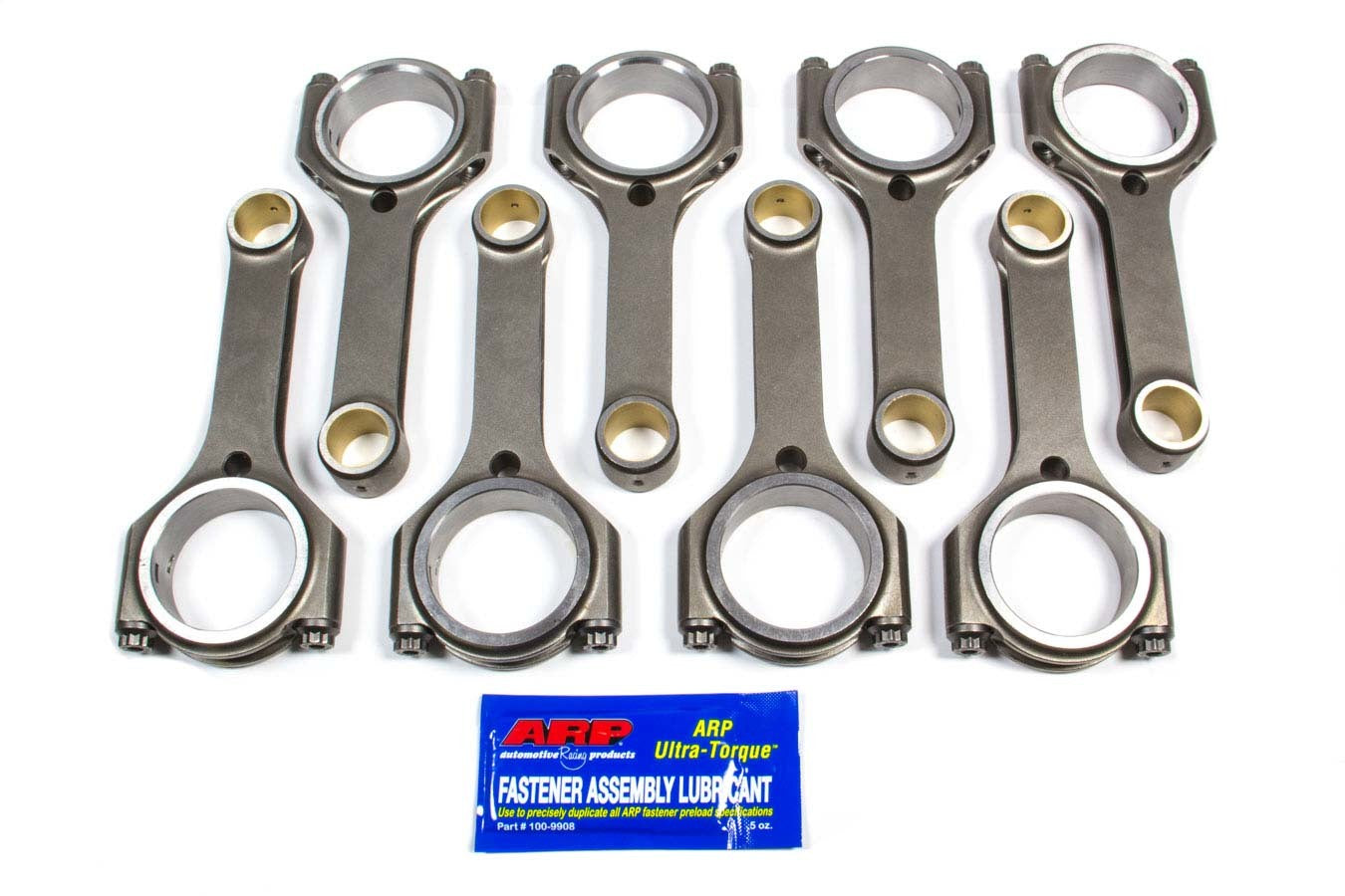 Scat Cranks 2-350-6000-2000-QLS SBC Q-Lite Forged H-Beam Rods 6.000 Scat Cranks 2-350-6000-2000-QLS