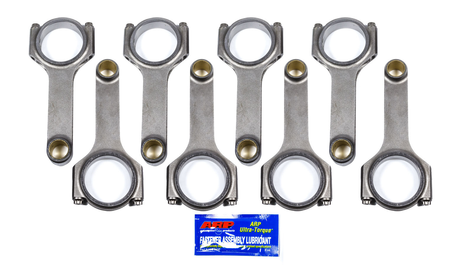 Scat Cranks 2-428-6490-2438-975 BBF FE 4340 Forged H-Beam Rods 6.490 Scat Cranks 2-428-6490-2438-975