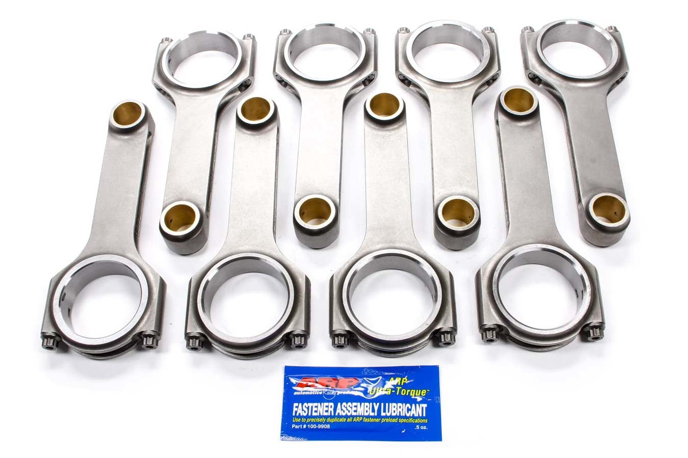 Scat Cranks 2-440-6760-2374-990A BBM 4340 Forged H-Beam Rods 6.760 w/ARP2000 Blt Scat Cranks 2-440-6760-2374-990A