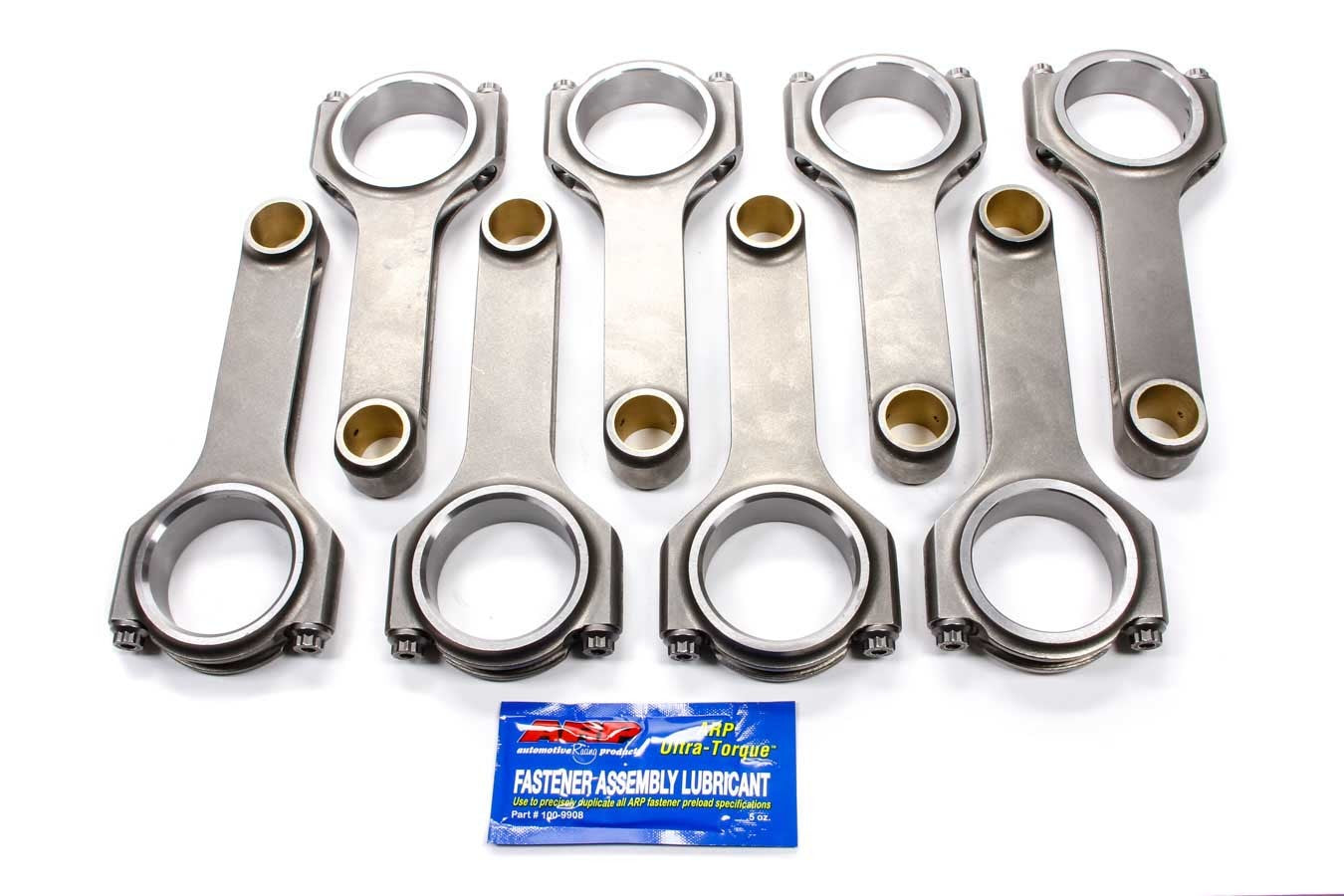 Scat Cranks 2-454-6385-2200 BBC 4340 Forged H-Beam Rods 6.385 Scat Cranks 2-454-6385-2200