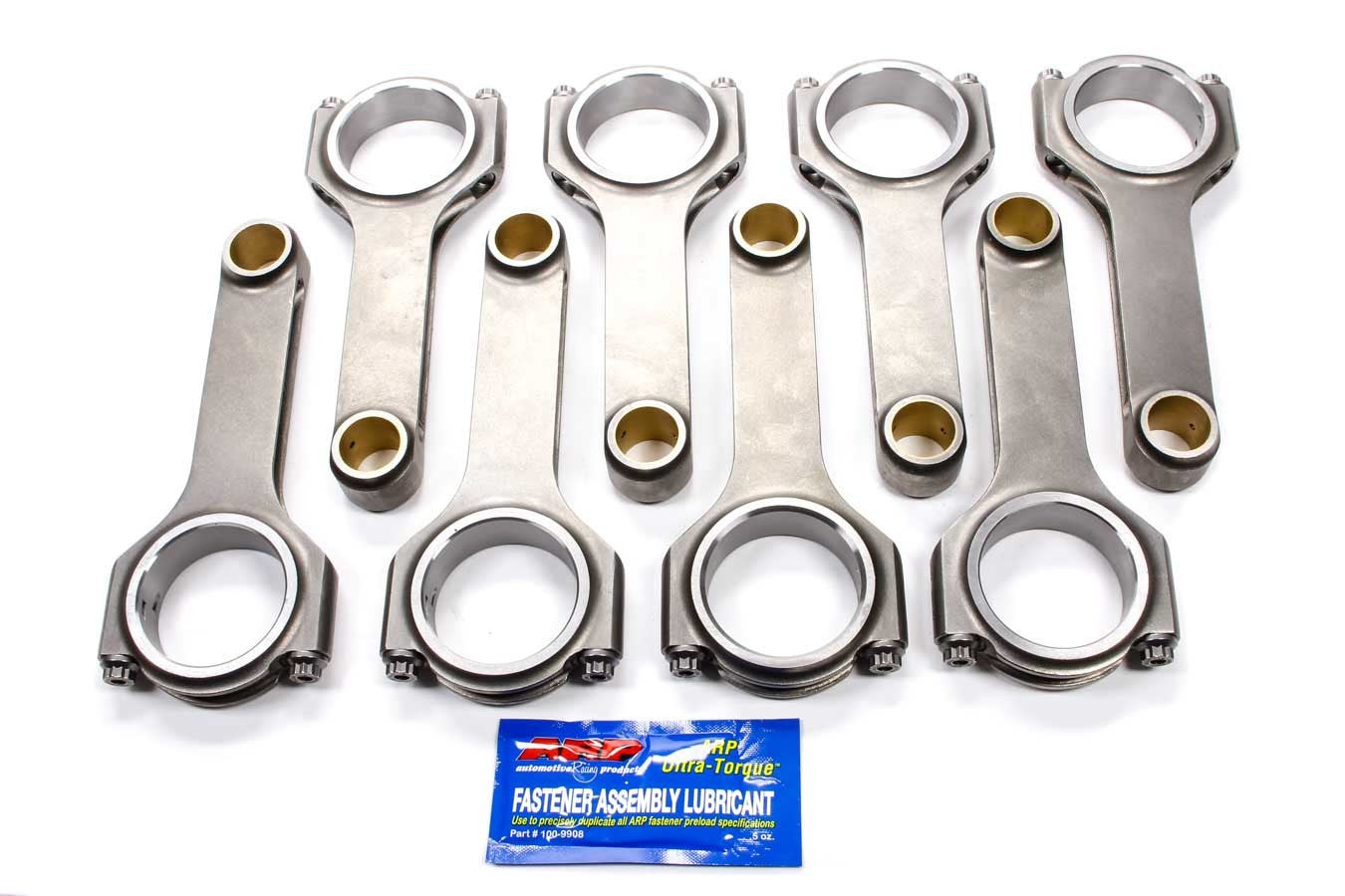 Scat Cranks 2-454-6385-2200A BBC 4340 Forged H-Beam Rods 6.385 w/ARP2000 Scat Cranks 2-454-6385-2200A