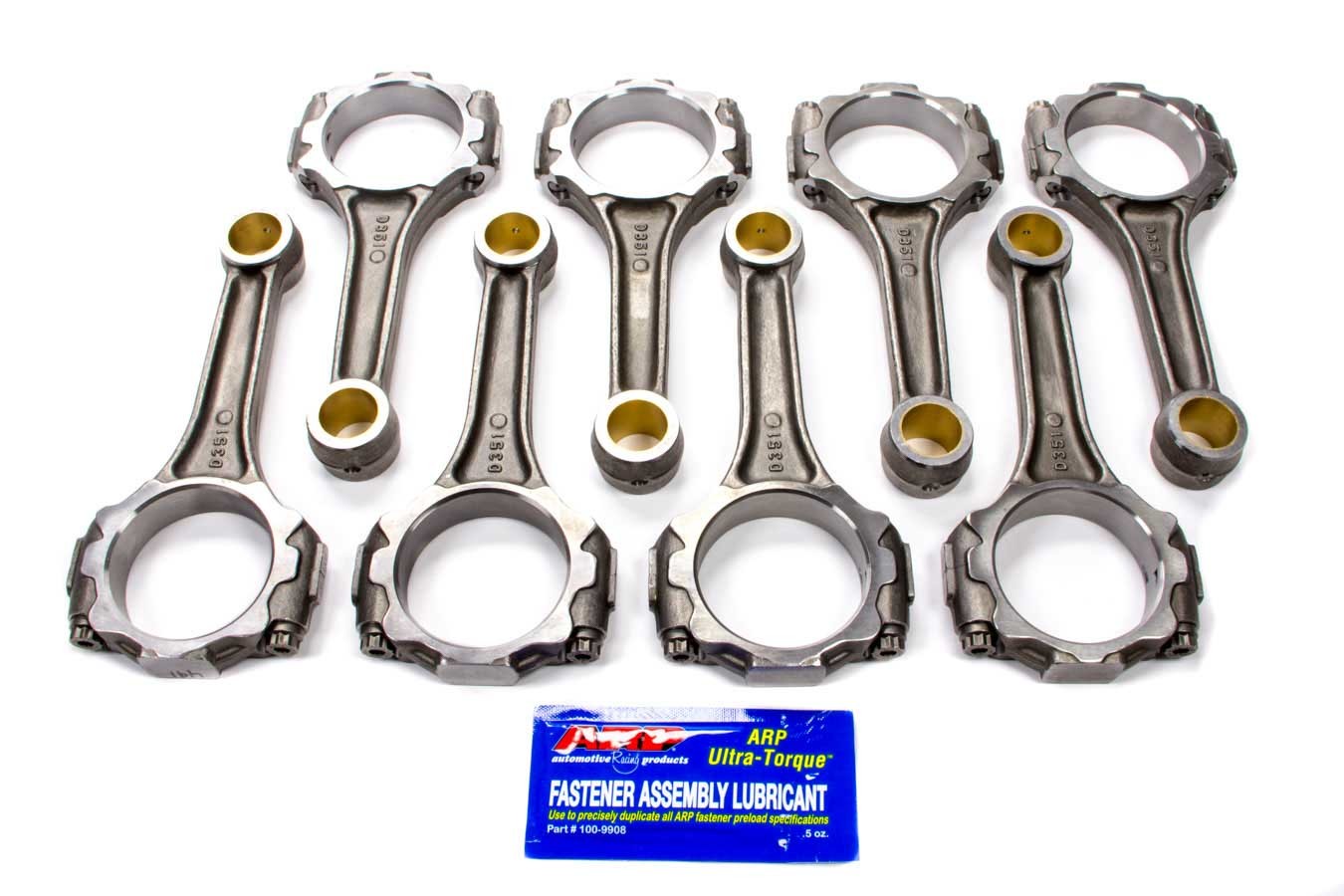 Scat Cranks 2-ICR5955-912 SBF 4340 Forged I-Beam Rods 5.955 Scat Cranks 2-ICR5955-912