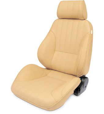 Scat Cranks 80-1000-54L Rally Recliner Seat - LH - Beige Vinyl Scat Cranks 80-1000-54L