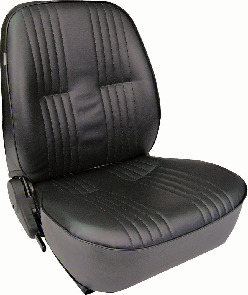 Scat Cranks 80-1400-51R PRO90 Low Back Recliner Seat - RH - Black Vinyl Scat Cranks 80-1400-51R