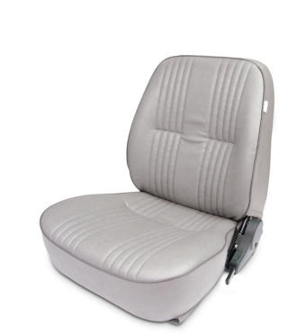 Scat Cranks 80-1400-52L PRO90 Low Back Recliner Seat - LH - Grey Vinyl Scat Cranks 80-1400-52L