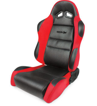Scat Cranks 80-1605-64L Sportsman Racing Seat - Left - Red Vinyl/Velour Scat Cranks 80-1605-64L
