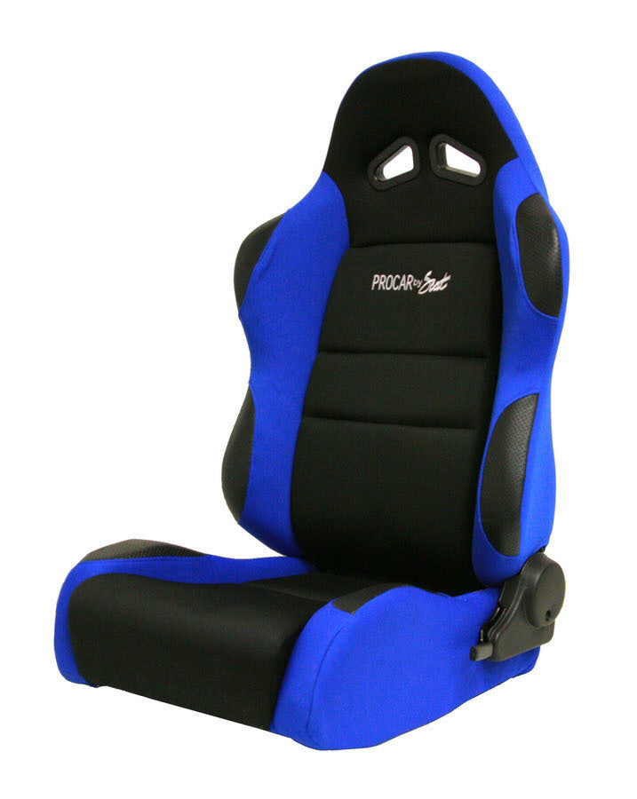 Scat Cranks 80-1606-65L Sportsman Racing Seat - Left - Blue Velour Scat Cranks 80-1606-65L