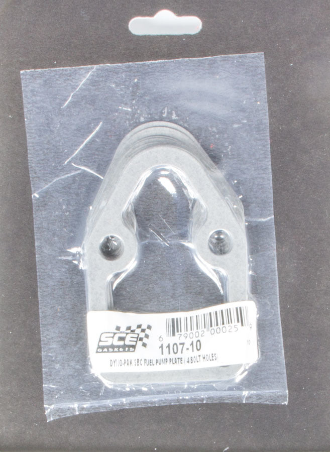 SCE Gaskets 1107-10 SBC F/P Plate Gaskets Dyno-Pak (10) SCE Gaskets 1107-10