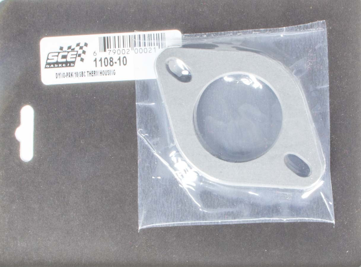 SCE Gaskets 1108-10 SBC Thermostat Housing Gaskets Dyno-Pak (10) SCE Gaskets 1108-10