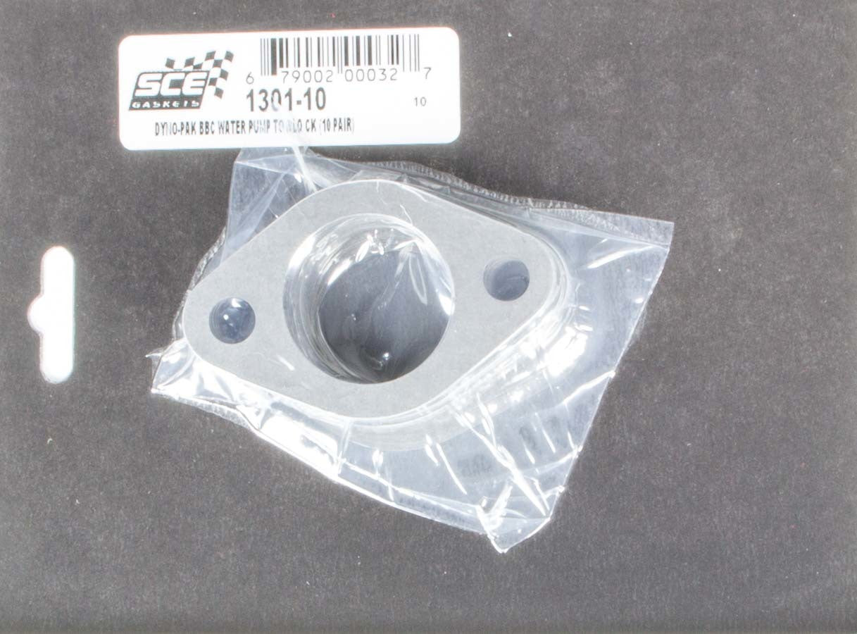 SCE Gaskets 1301-10 BBC Water Pump Gaskets (10pr) Dyno Pack SCE Gaskets 1301-10