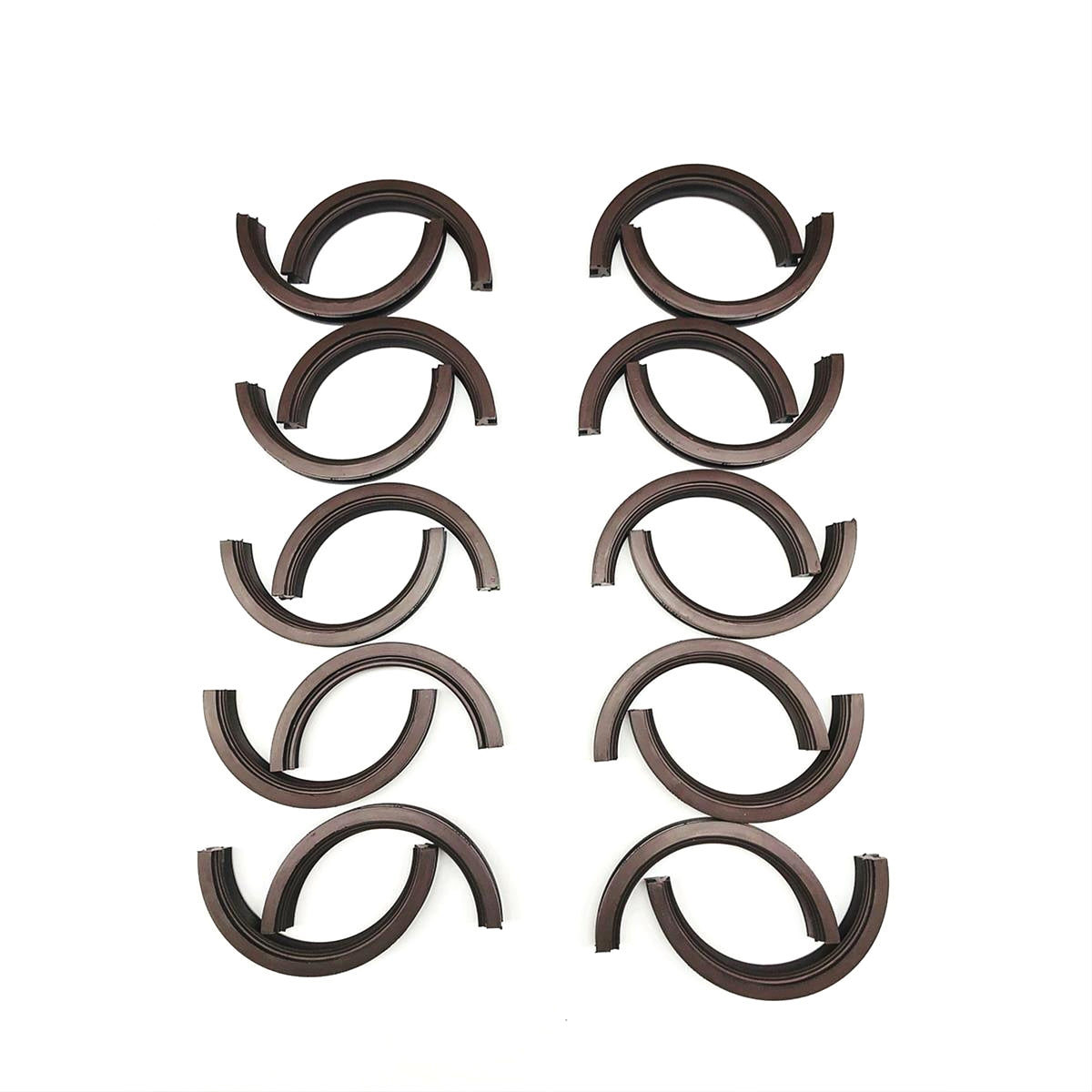 SCE Gaskets 21105-10 SBC Rear Main Seal Dyno- Pak (10) 2-Piece Viton SCE Gaskets 21105-10