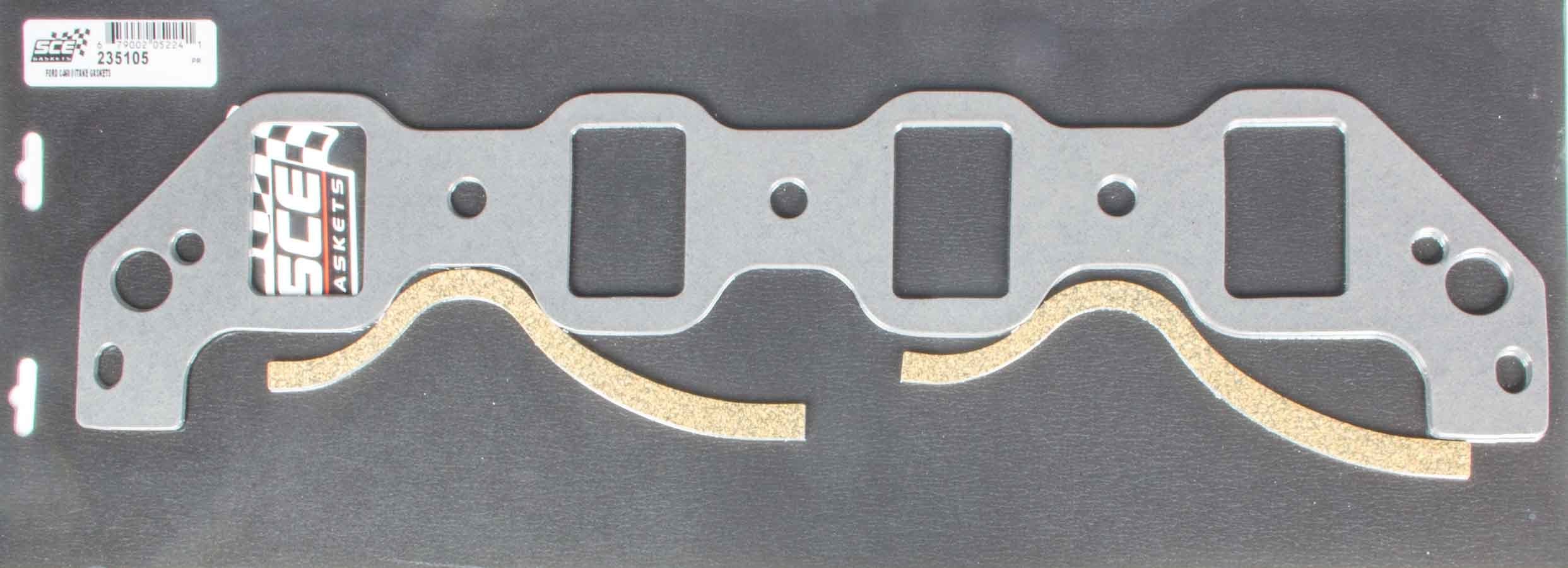 SCE Gaskets 235105 BBF C460 Intake Gasket Set 1.800 x 2.600 SCE Gaskets 235105