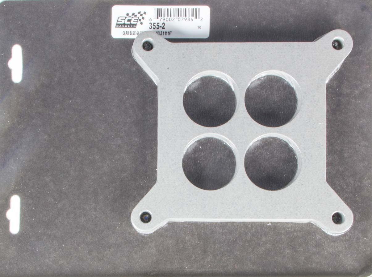 SCE Gaskets 355-2 Carburetor Gaskets (10) Holley 4-Hole 1-11/16 SCE Gaskets 355-2