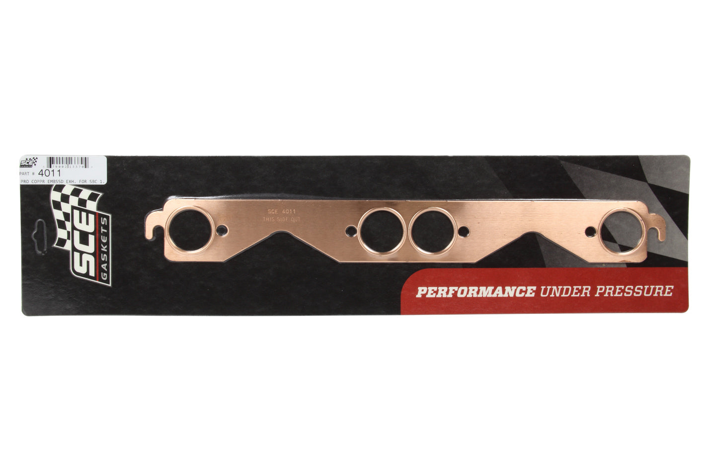 SCE Gaskets 4011 1.500 Dia. SBC Copper Embossed Exhaust Gasket SCE Gaskets 4011