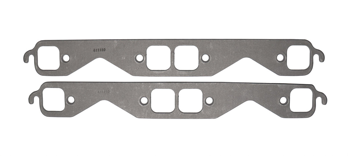 SCE Gaskets 411180 SBC Exhaust Gasket Set Square Port SCE Gaskets 411180