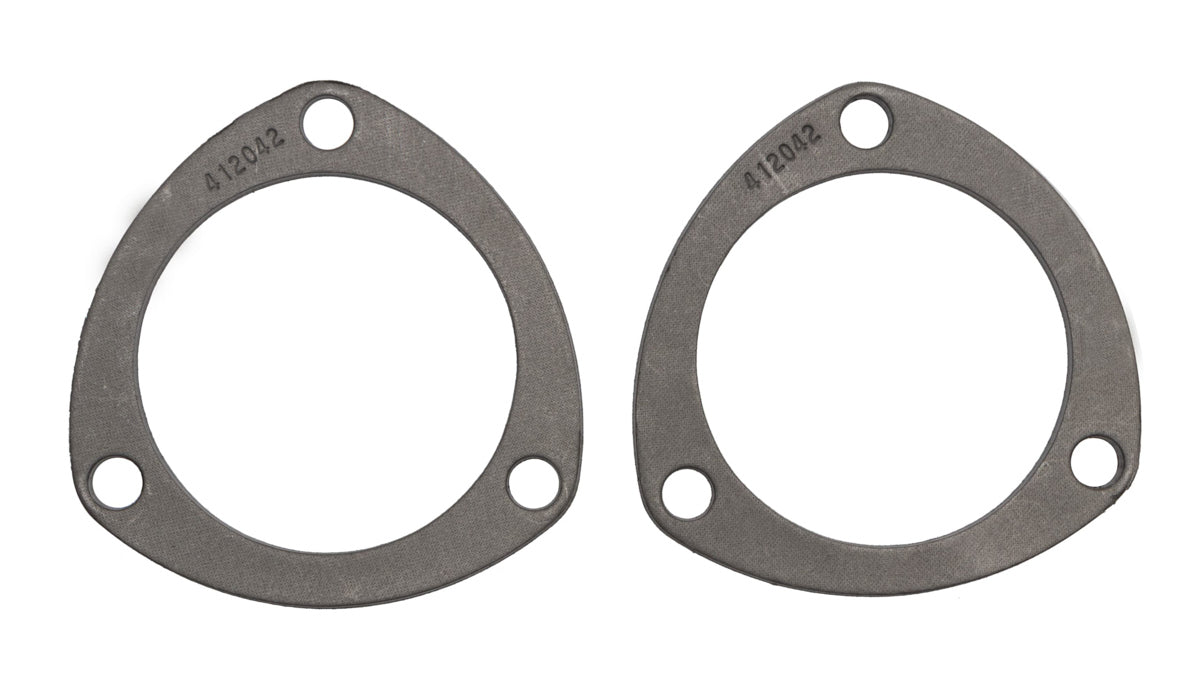 SCE Gaskets 412042 Collector Gaskets 2pk 3.0in 3-Bolt SCE Gaskets 412042