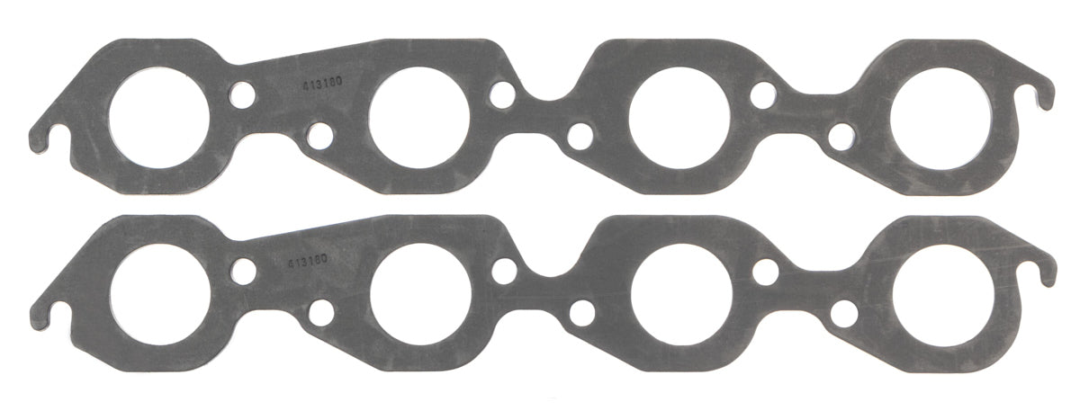 SCE Gaskets 413180 BBC Exhaust Gasket Set Small Round Port SCE Gaskets 413180