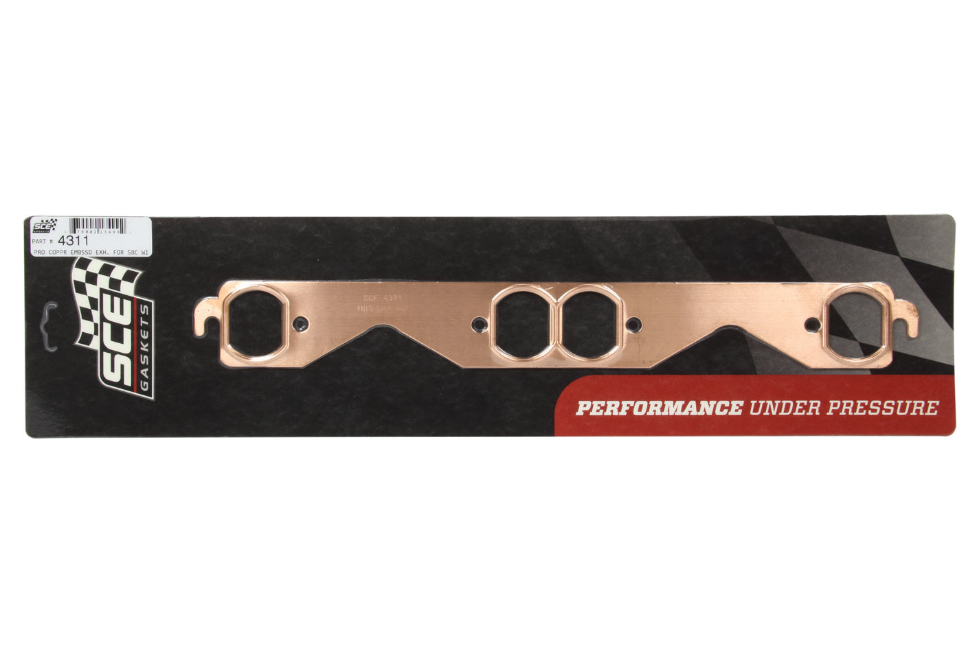 SCE Gaskets 4311 SBC Copper Exhausts Gasket SCE Gaskets 4311